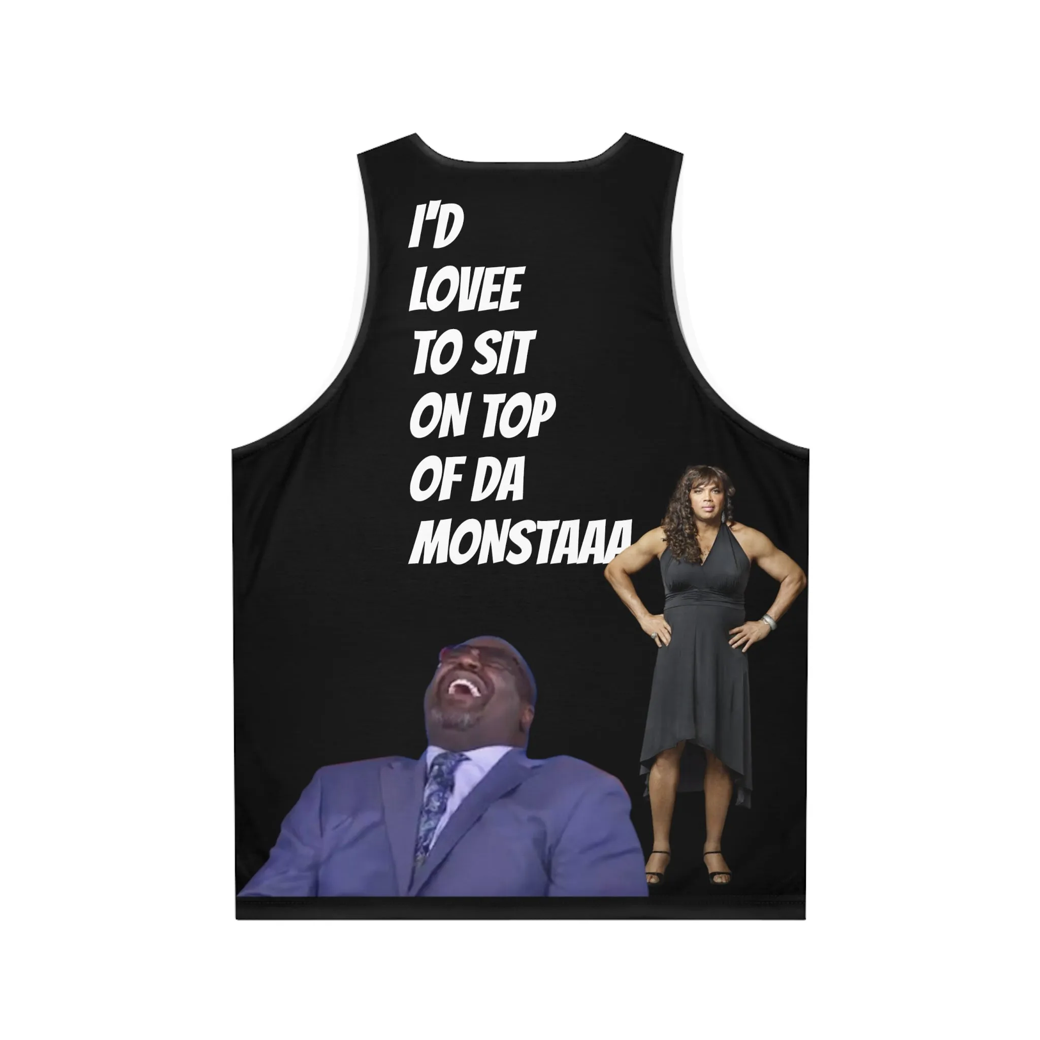 Shaqtin a Fool Unisex Tank Top (AOP)