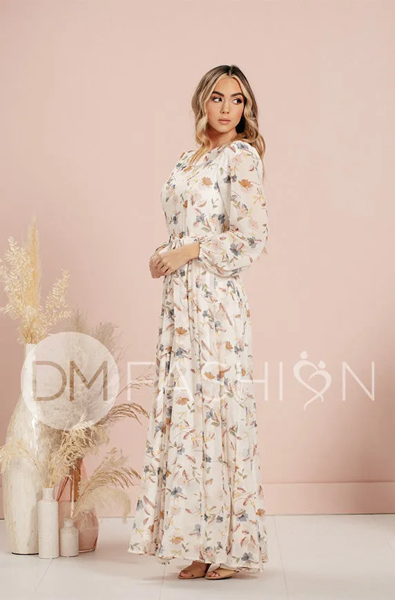 Skye Cremé Floral Maxi - DM Exclusive -Restocked