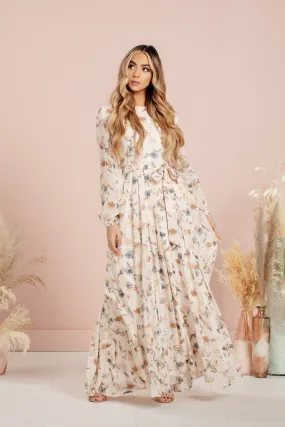 Skye Cremé Floral Maxi - DM Exclusive -Restocked