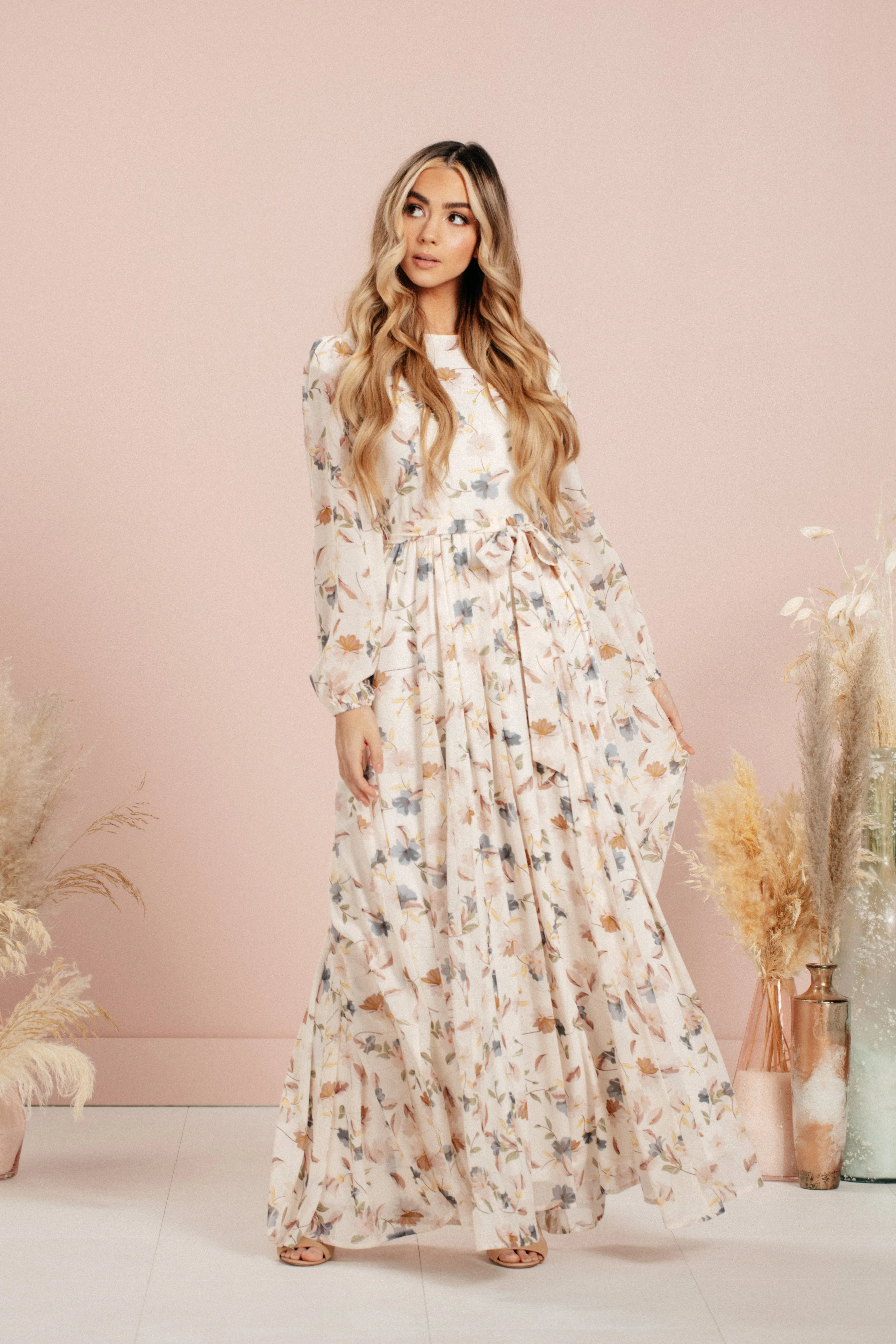 Skye Cremé Floral Maxi - DM Exclusive -Restocked