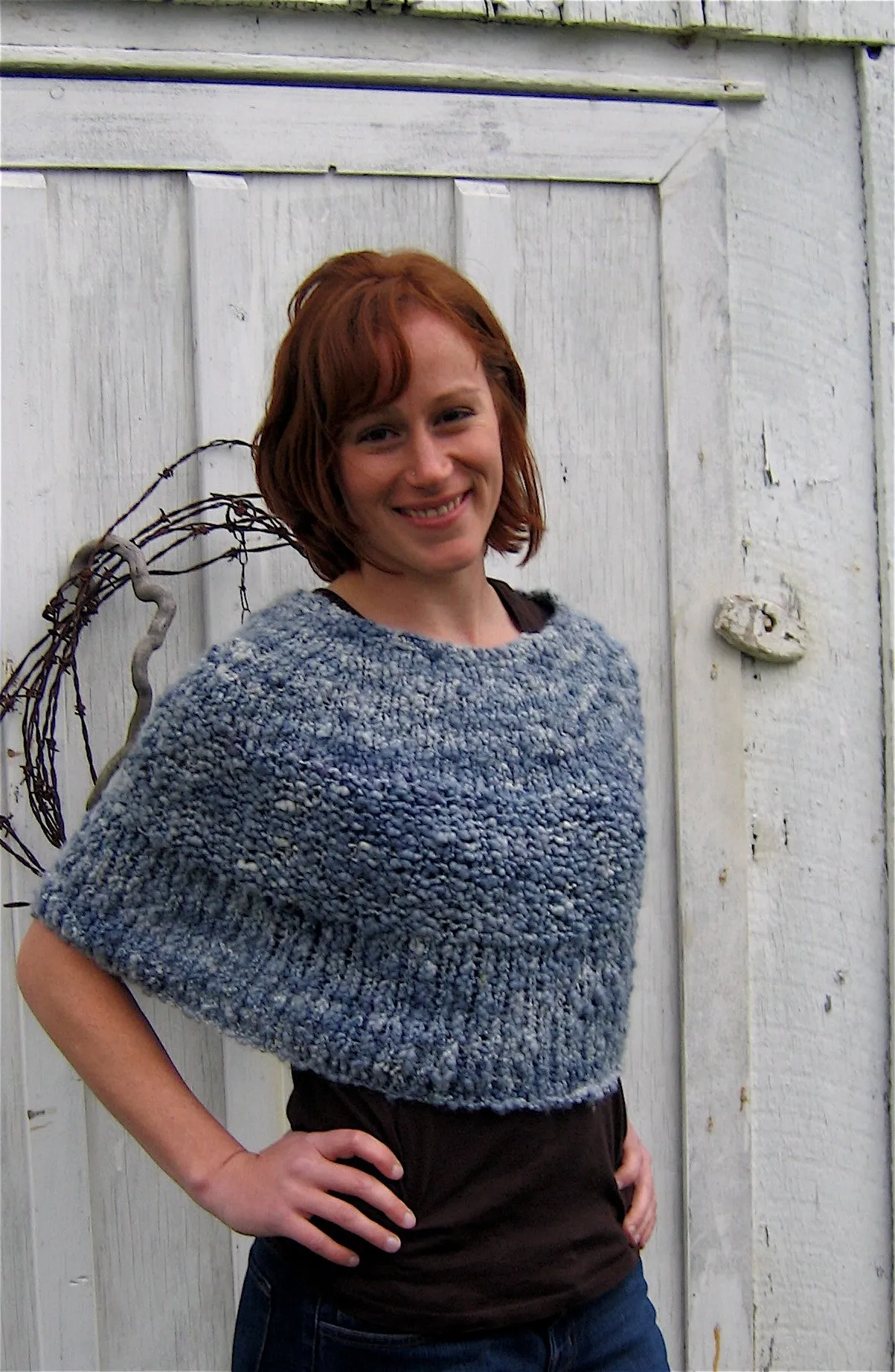 Slubby Capelet Pattern