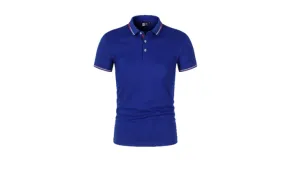 Summer Men's Solid Colour Polo Shirt