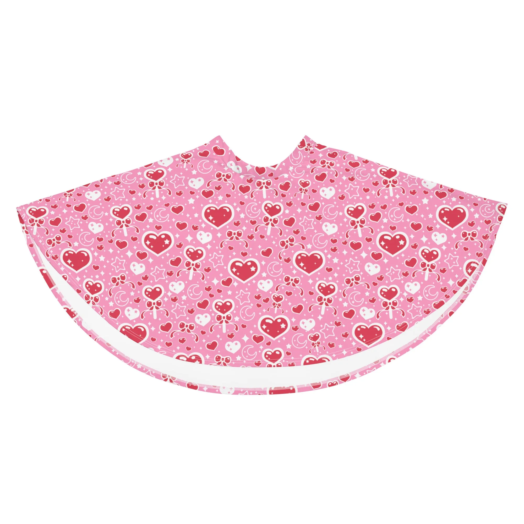 Sweet Feelings Pink Skater Skirt