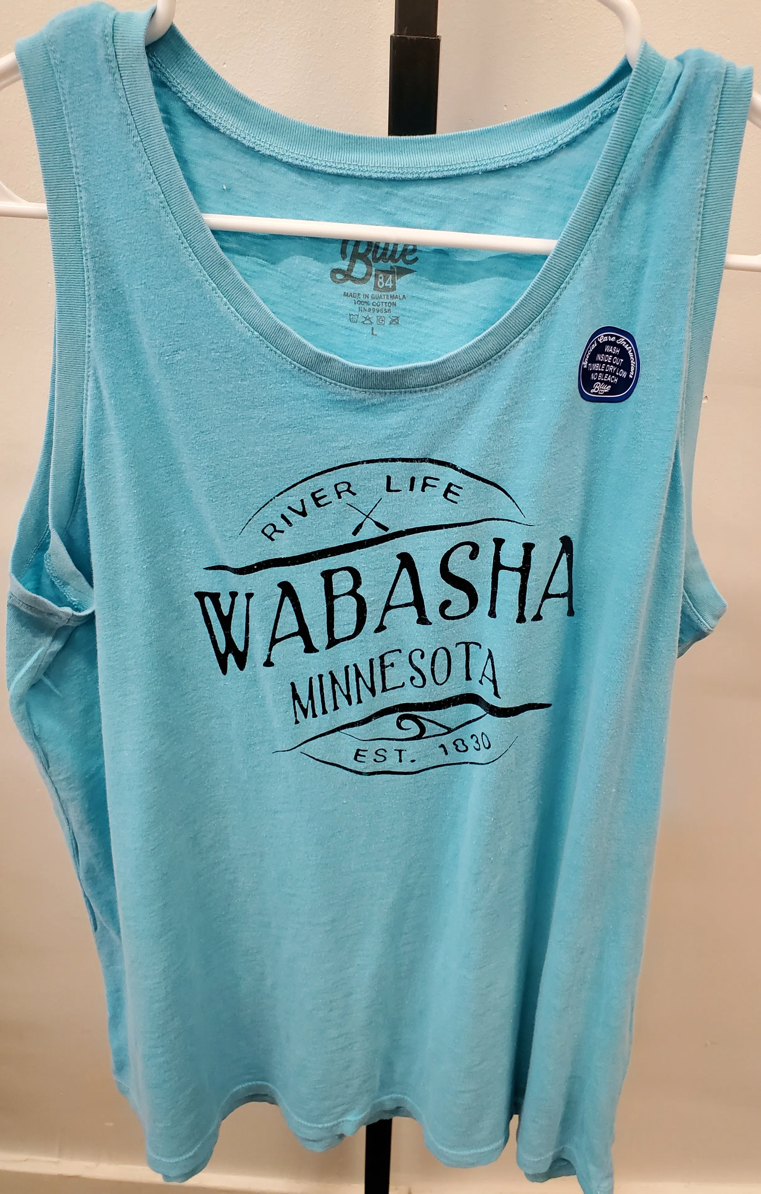 Tank Top: Wabasha Mineral Wash