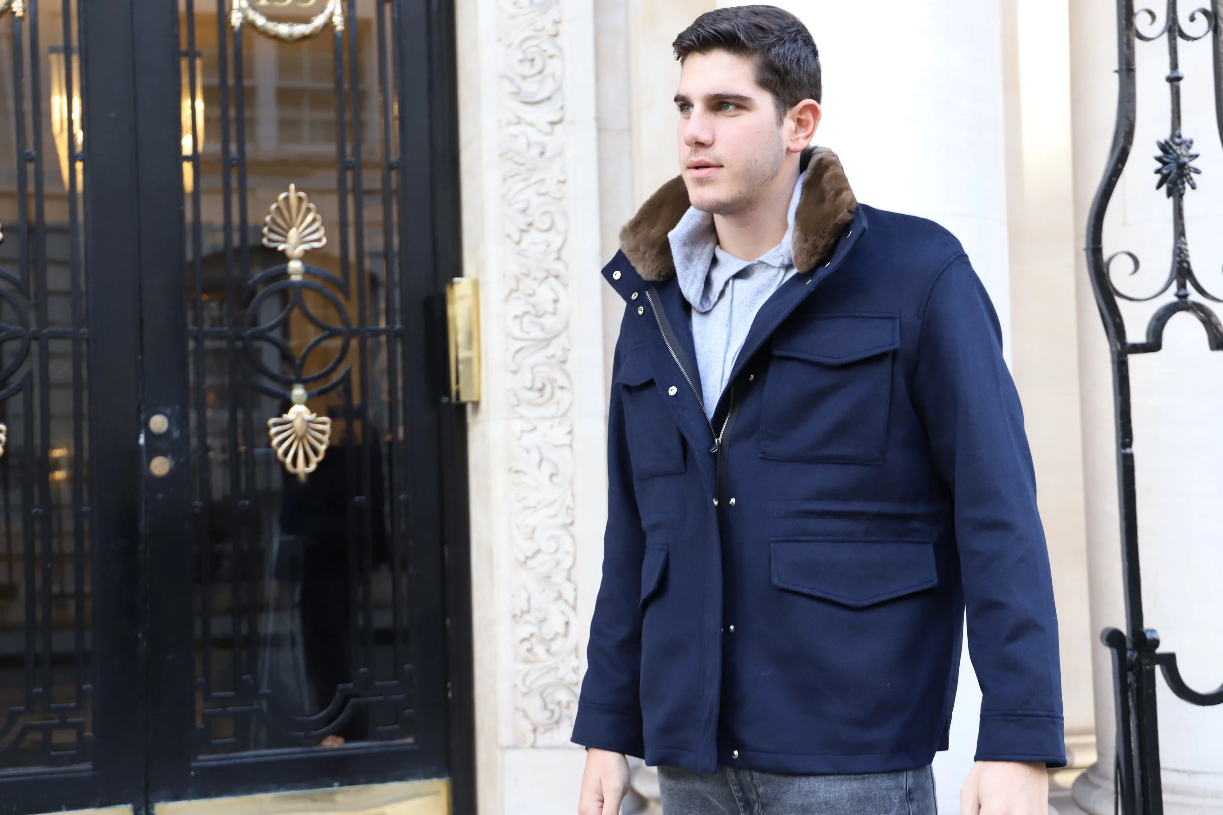 The Mayfair Men's Jacket Navy