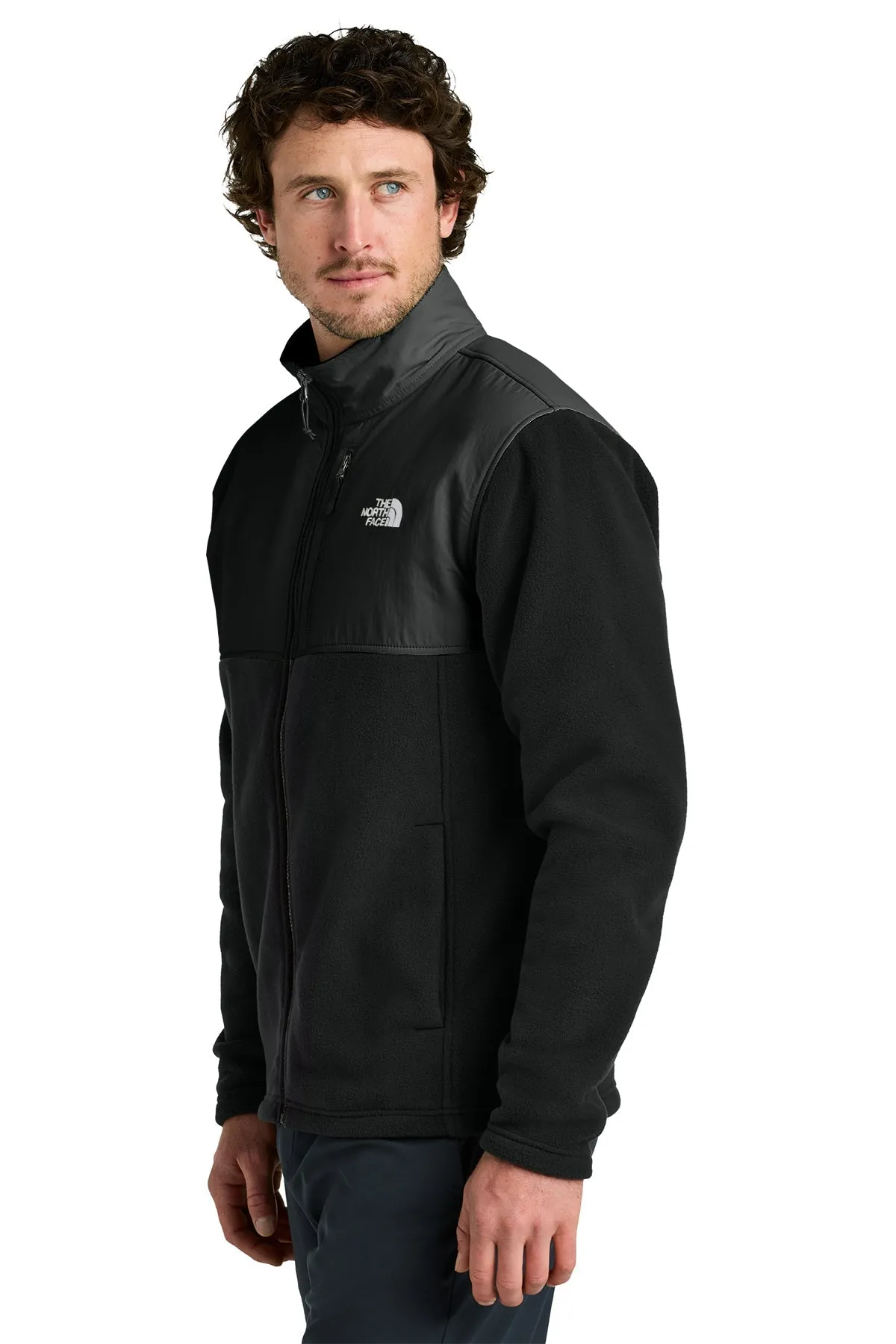 The North Face Highest Peak Full-Zip Fleece Custom Jackets, Black