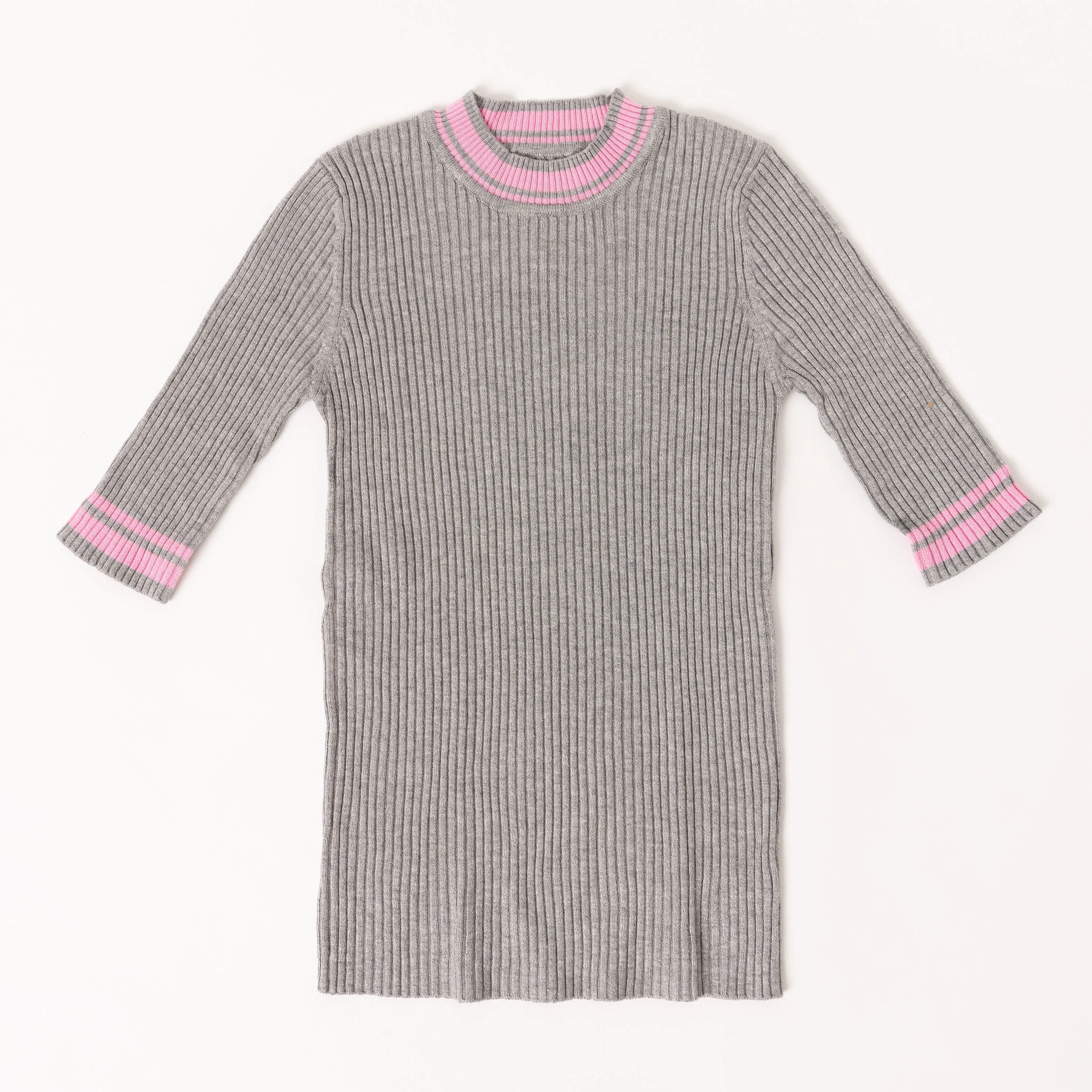 Tipped Rib Sweater