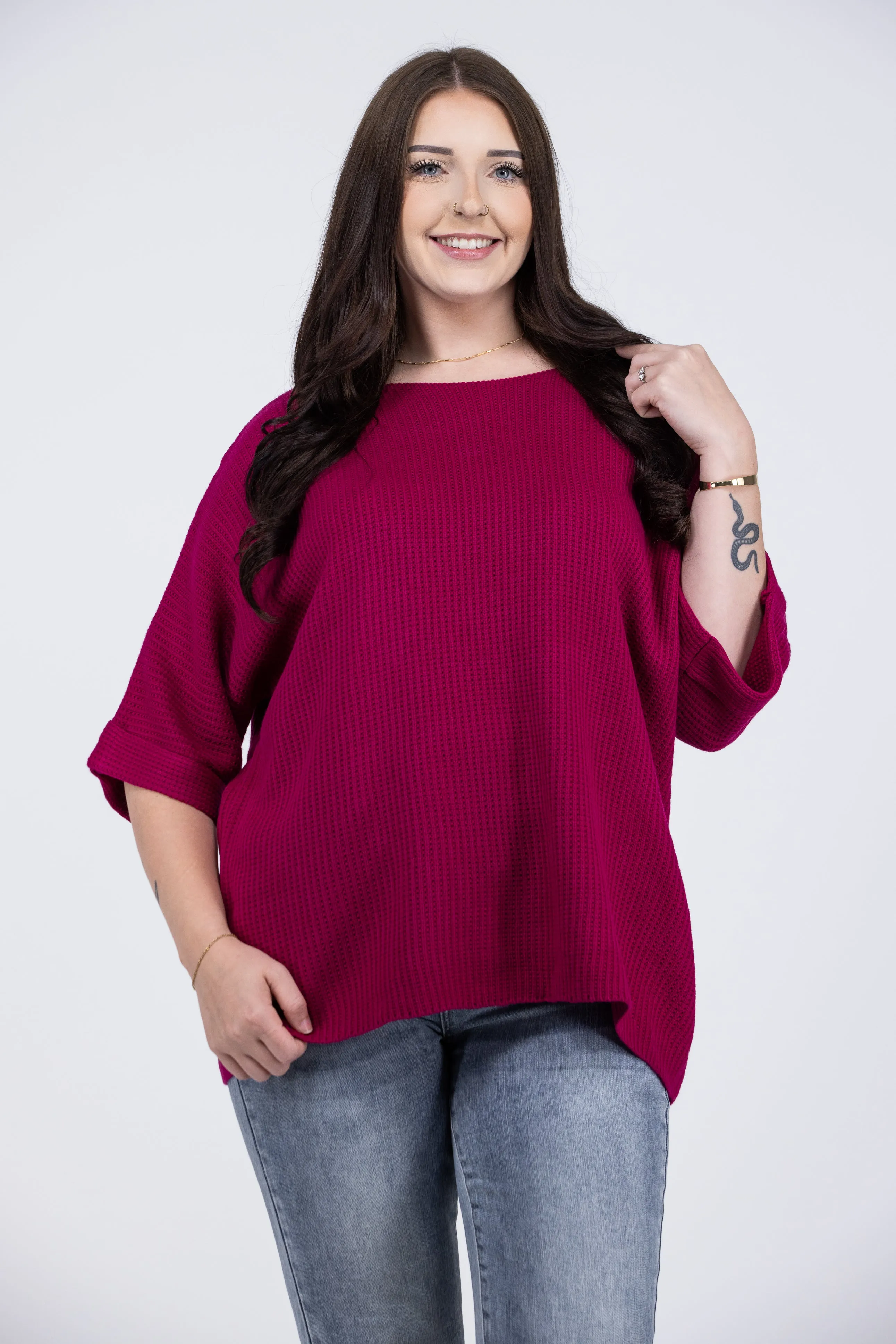 Transition Easy 3/4 Sleeve Sweater