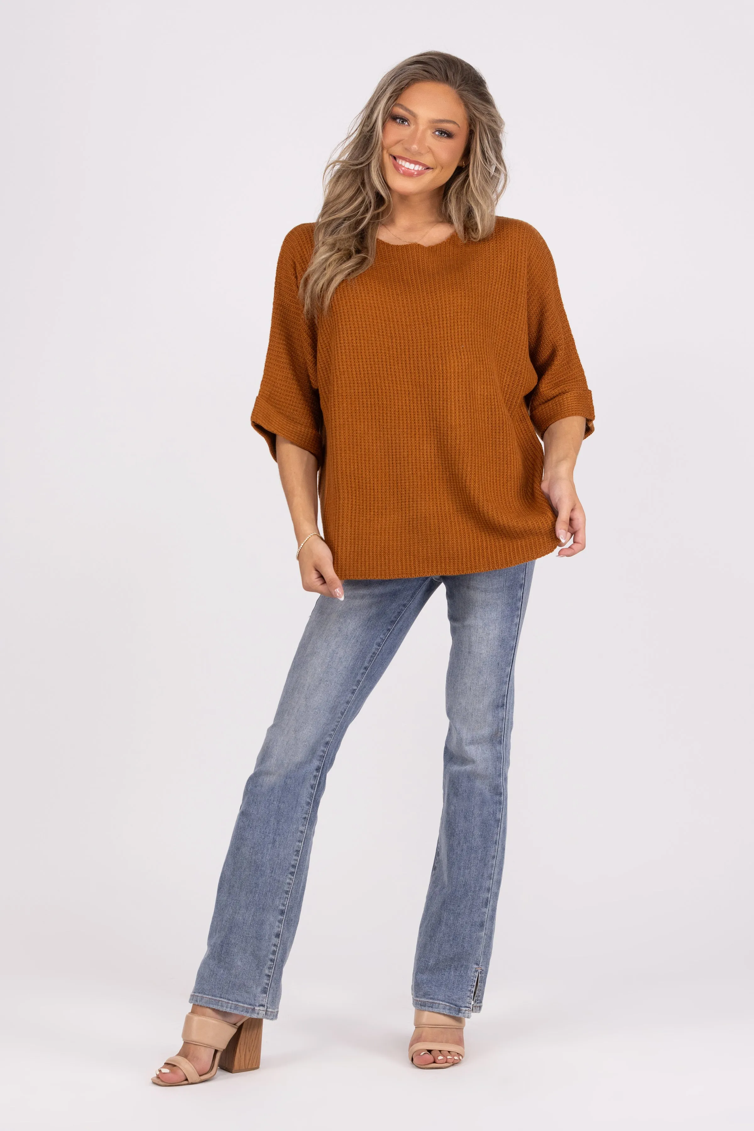 Transition Easy 3/4 Sleeve Sweater