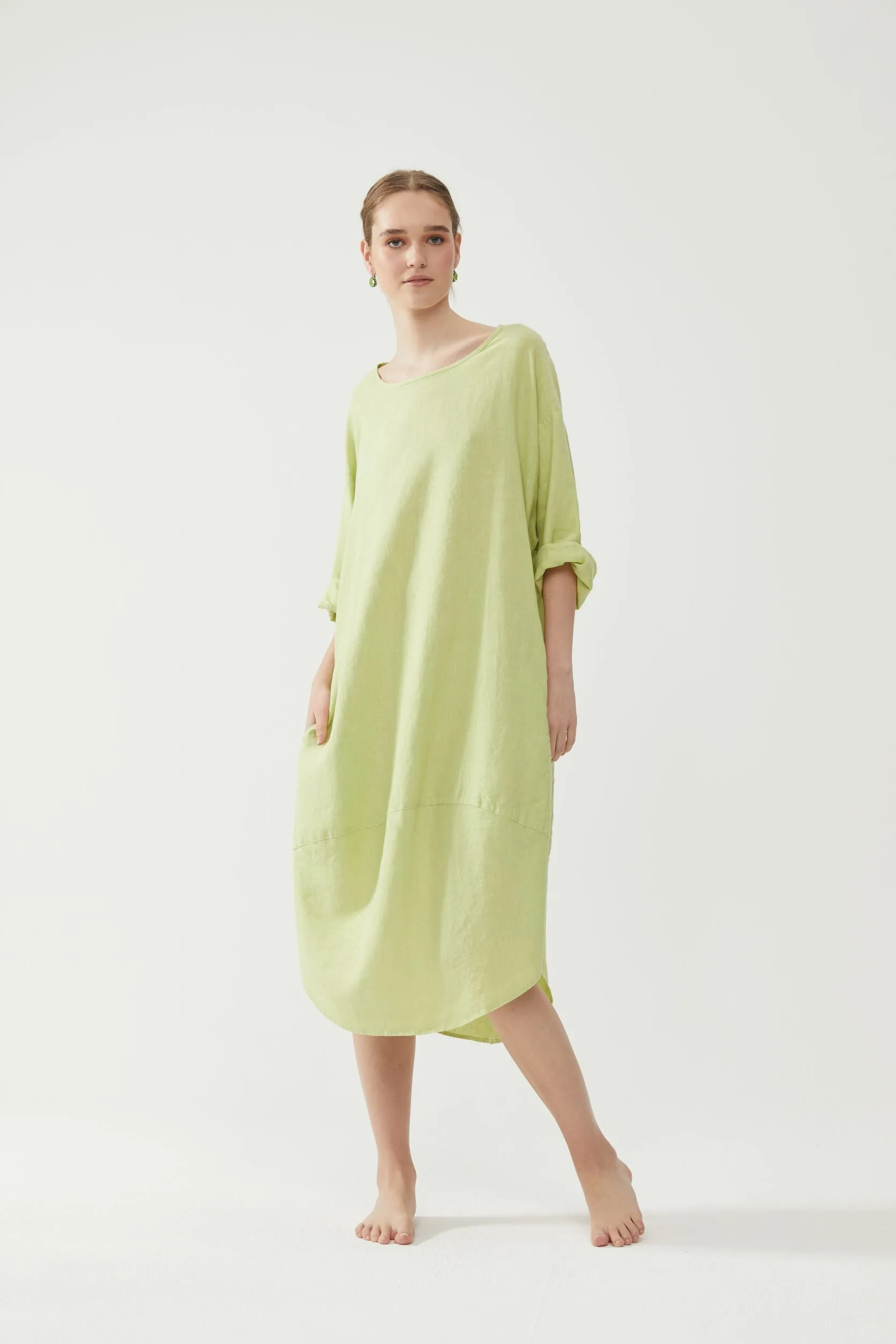 Tulip Dress Lime