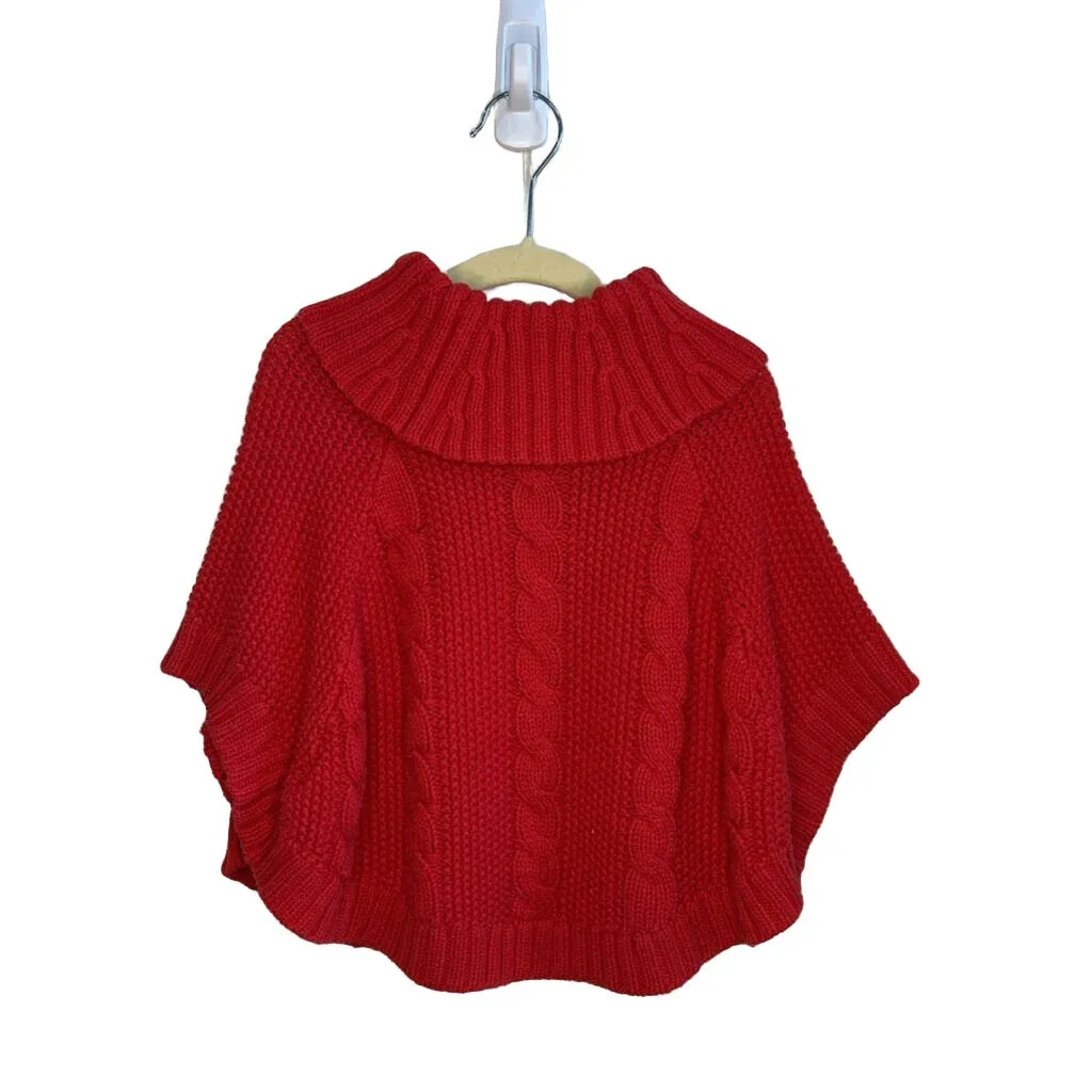 Turtleneck Sweater Poncho