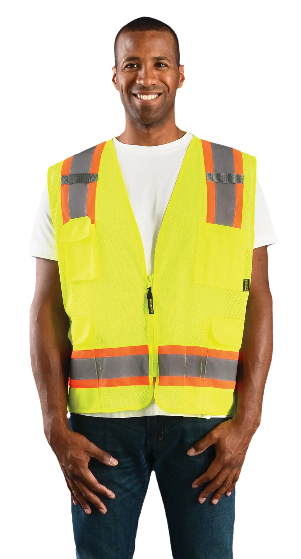 Two-Tone Surveyor Mesh Vest