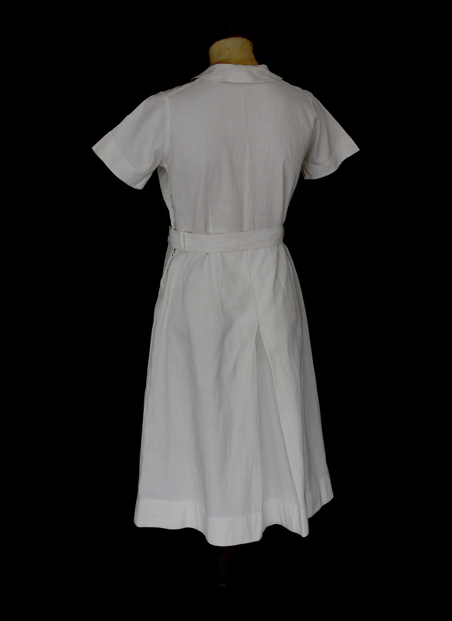 Vintage 1930s White Tennis Dress