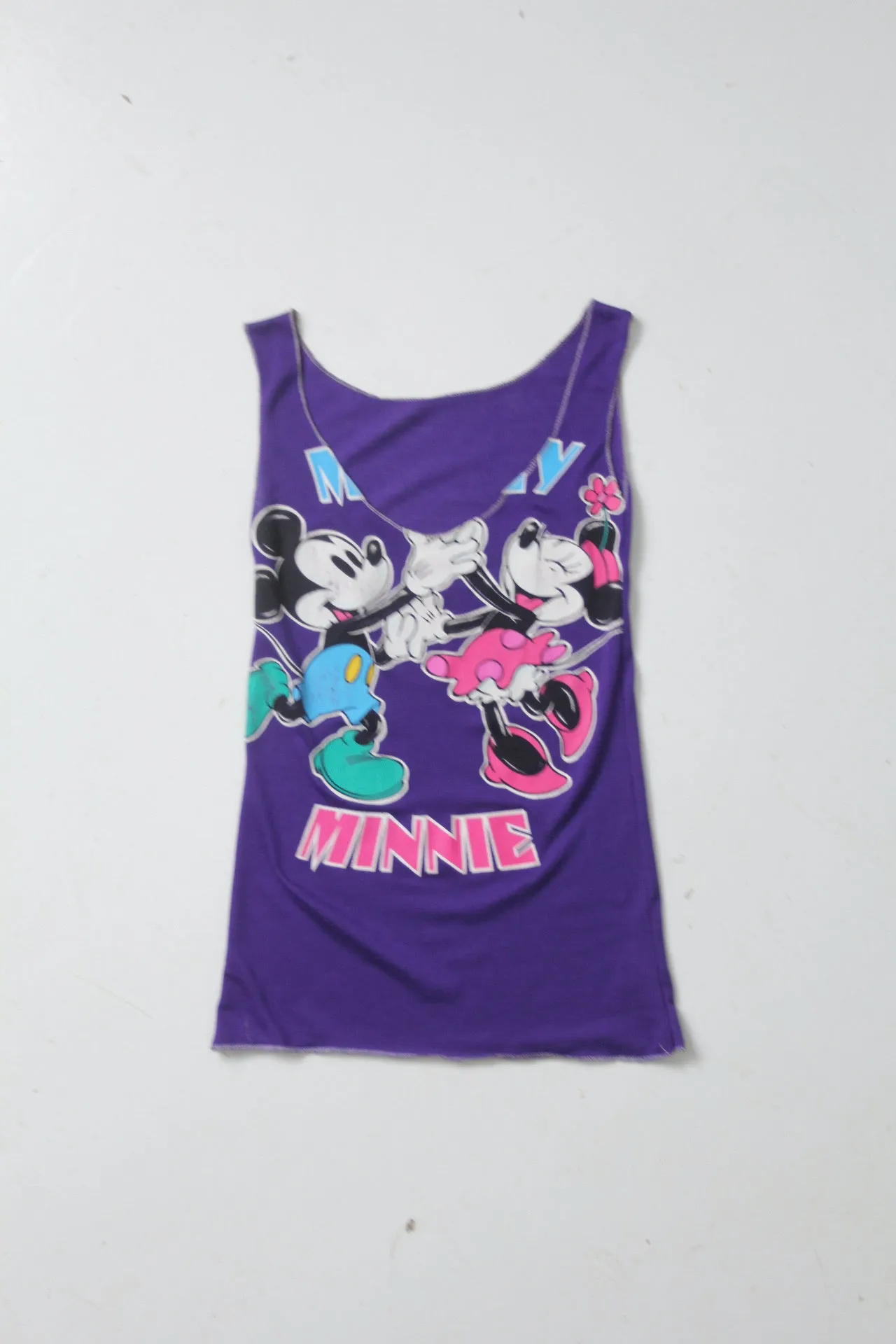 vintage Mickey and Minnie tank top