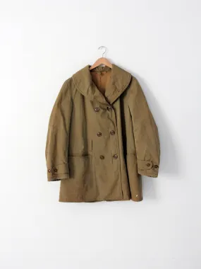 vintage US winter army coat