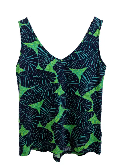 [XS] Lilly Pulitzer Palm Print Tank Top